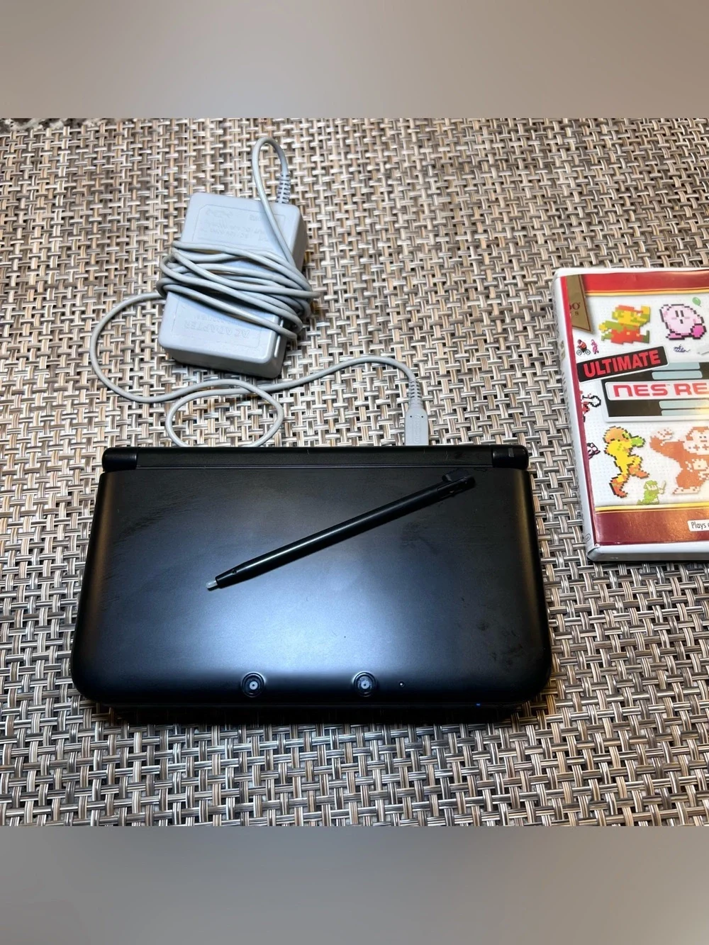 Nintendo 3DS XL Handheld Console in Black with Ultimate NES Remix